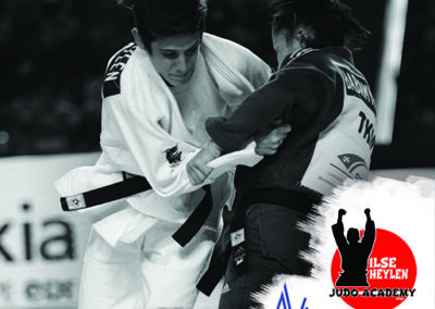 Affiche by MiMe, Masterclass Ilse Heylen, Judoclub Zelem