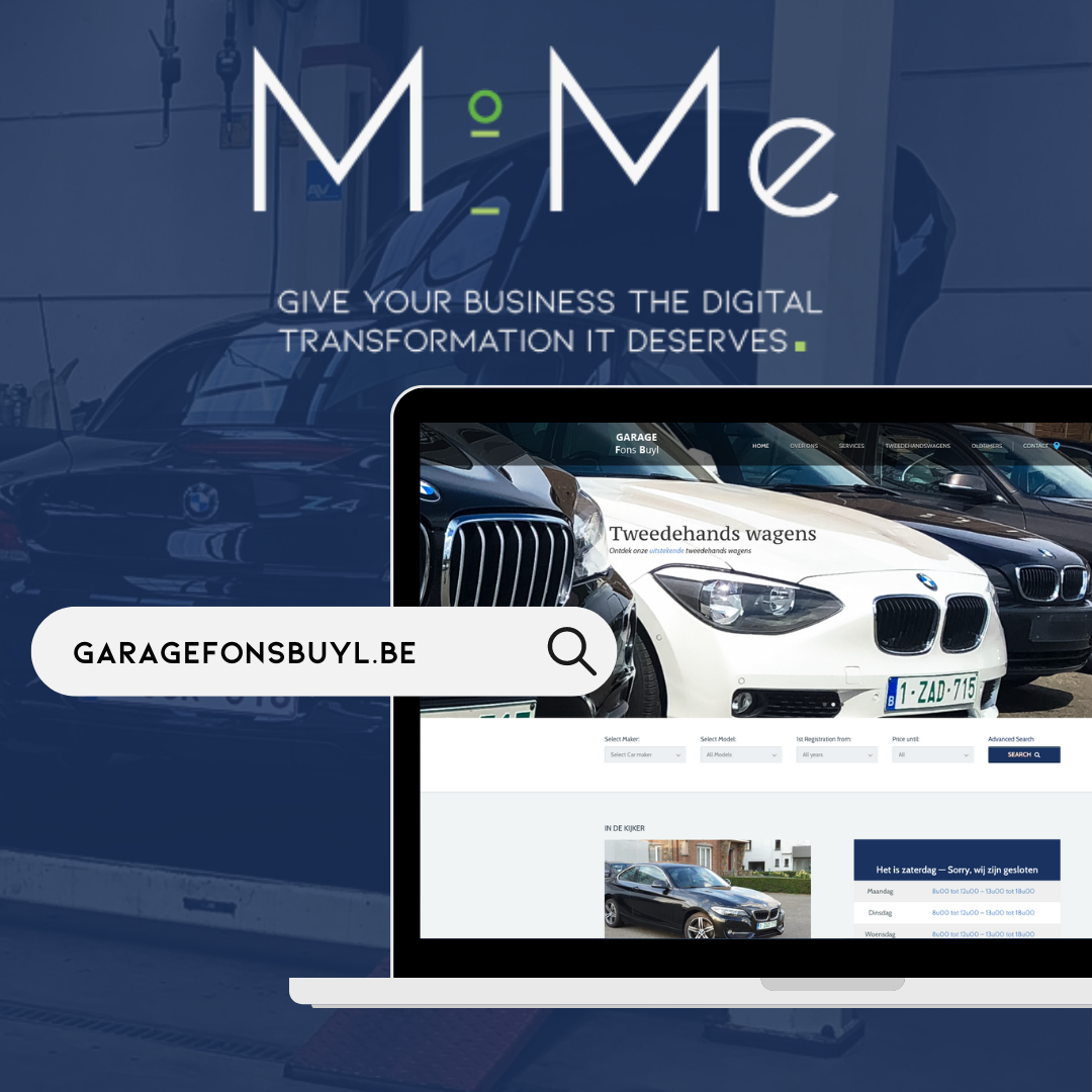 Garage Fons Buyl, MiMe customer spotlight